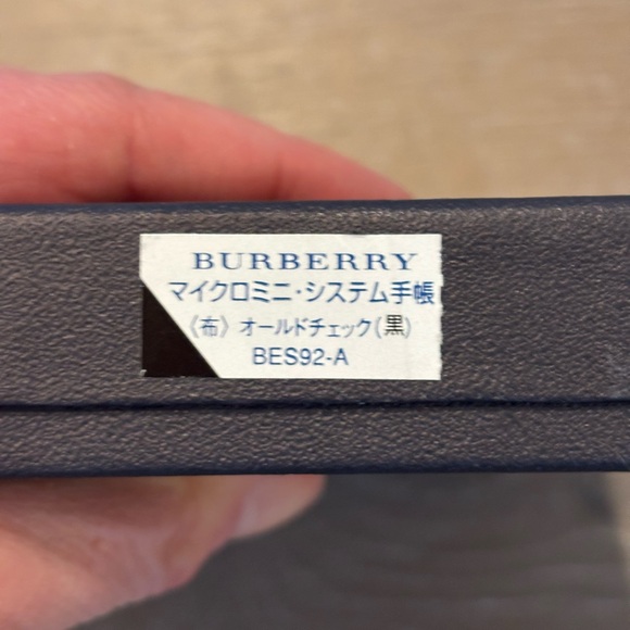 New Burberry Novacheck Black Wallet/Planner - Picture 4 of 11